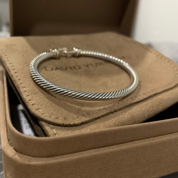 *NEW* David Yurman 4mm Classic Cable Bracelet (Medium) - Picture 10 of 10